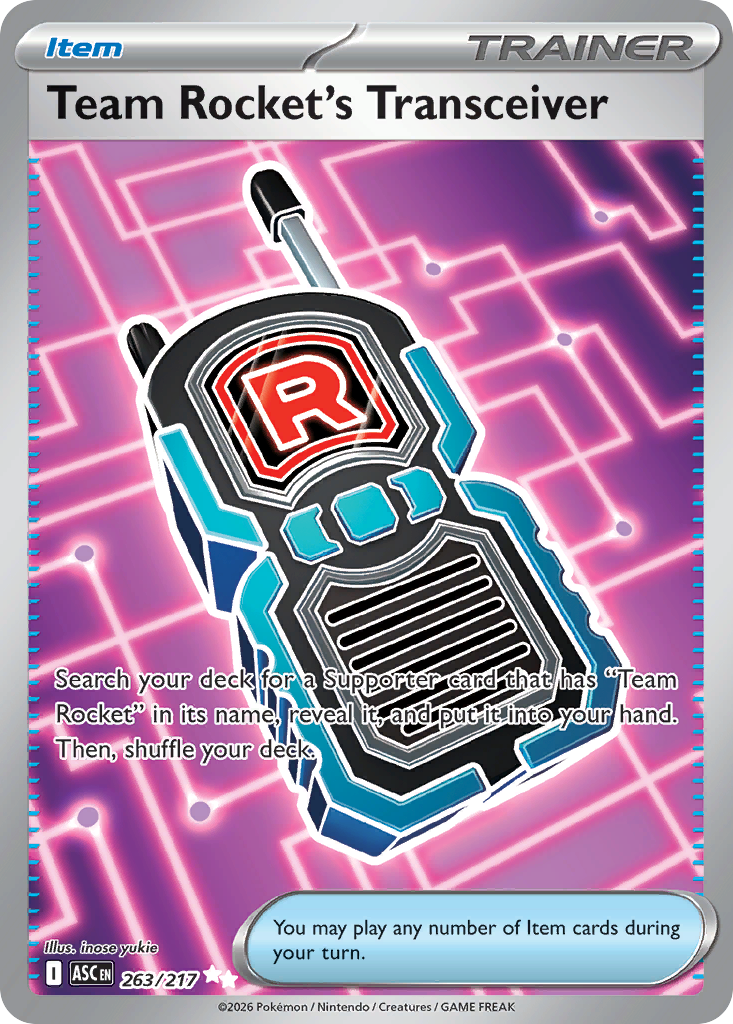 Team Rocket's Transceiver — ME: Ascended Heroes #263/217