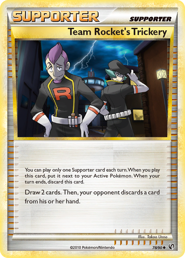 Team Rocket's Trickery — Undaunted #78/90