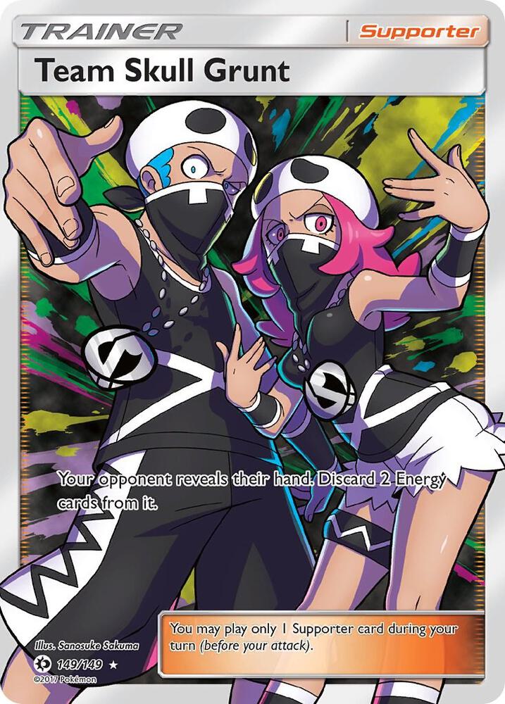 Team Skull Grunt (Full Art) — SM Base Set #149/149