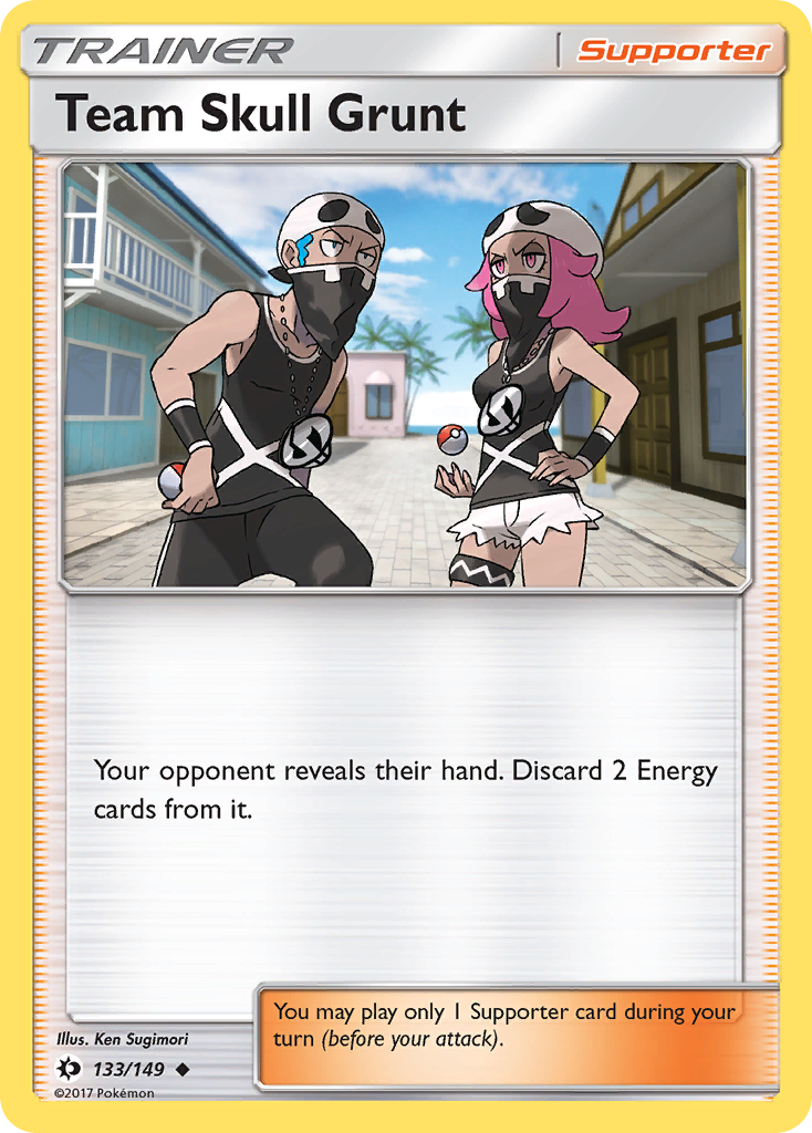 Team Skull Grunt — SM Base Set #133/149