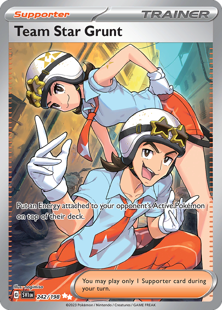Team Star Grunt — SV01: Scarlet & Violet Base Set #242/198