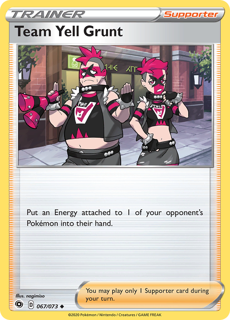 Team Yell Grunt — Champion's Path #67/73