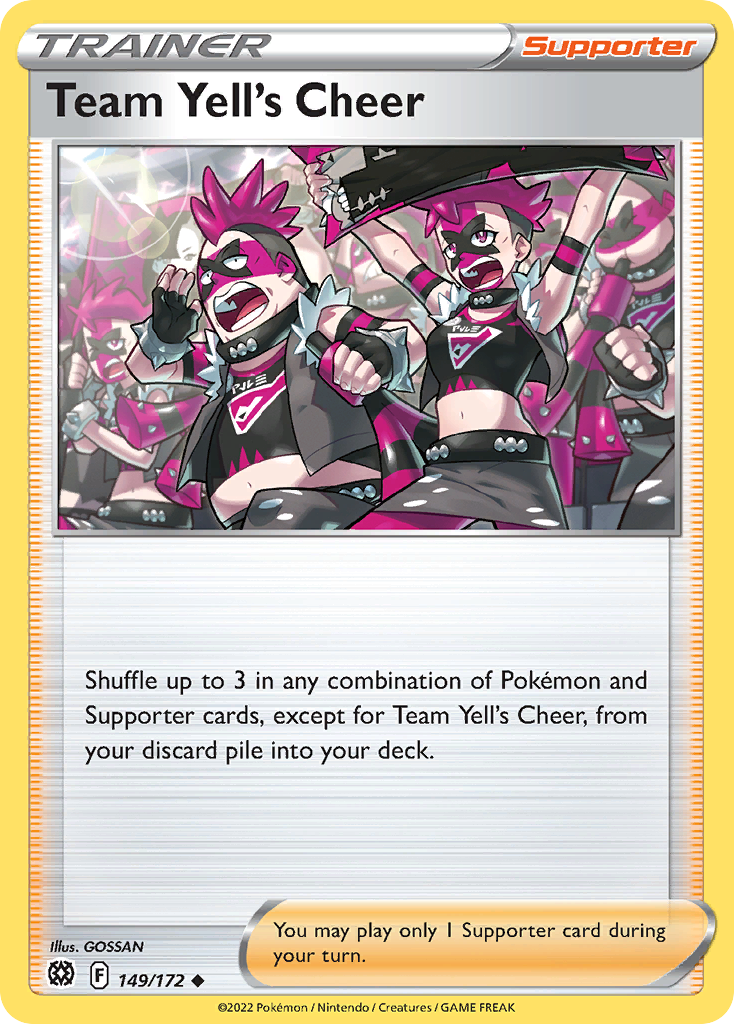 Team Yell's Cheer — SWSH09: Brilliant Stars #149/172
