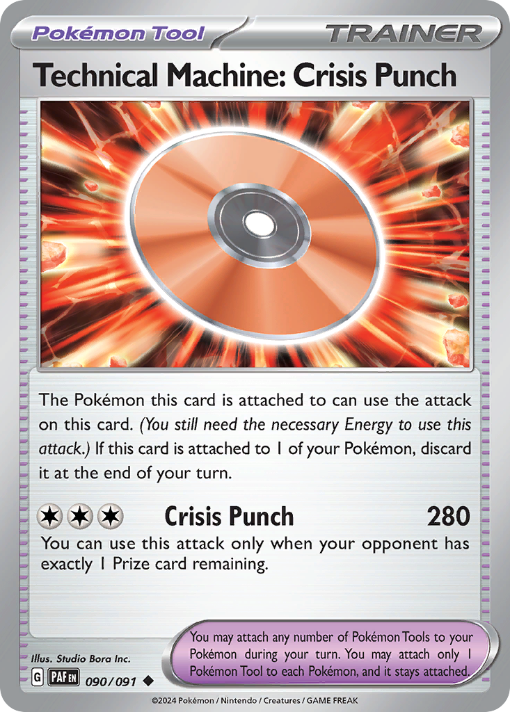 Technical Machine: Crisis Punch — SV: Paldean Fates #090/091