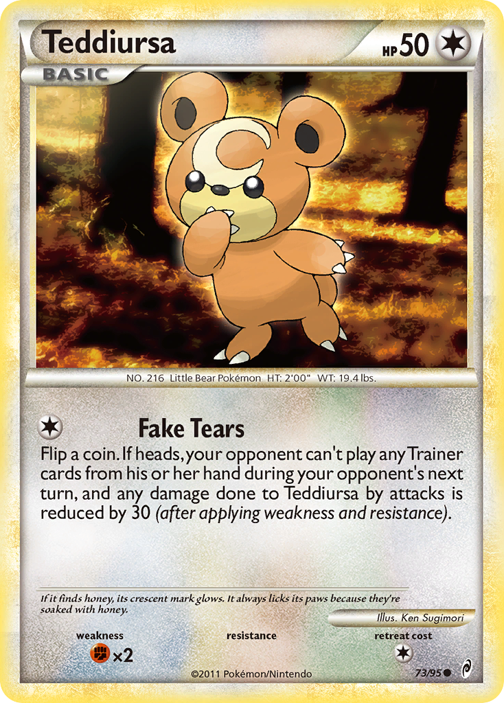 Teddiursa — Call of Legends #73/95