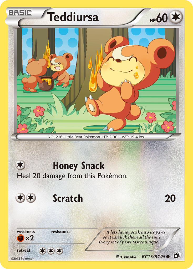 Teddiursa — Legendary Treasures: Radiant Collection #RC15/RC25