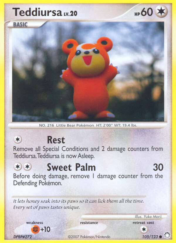 Teddiursa — Mysterious Treasures #105/123