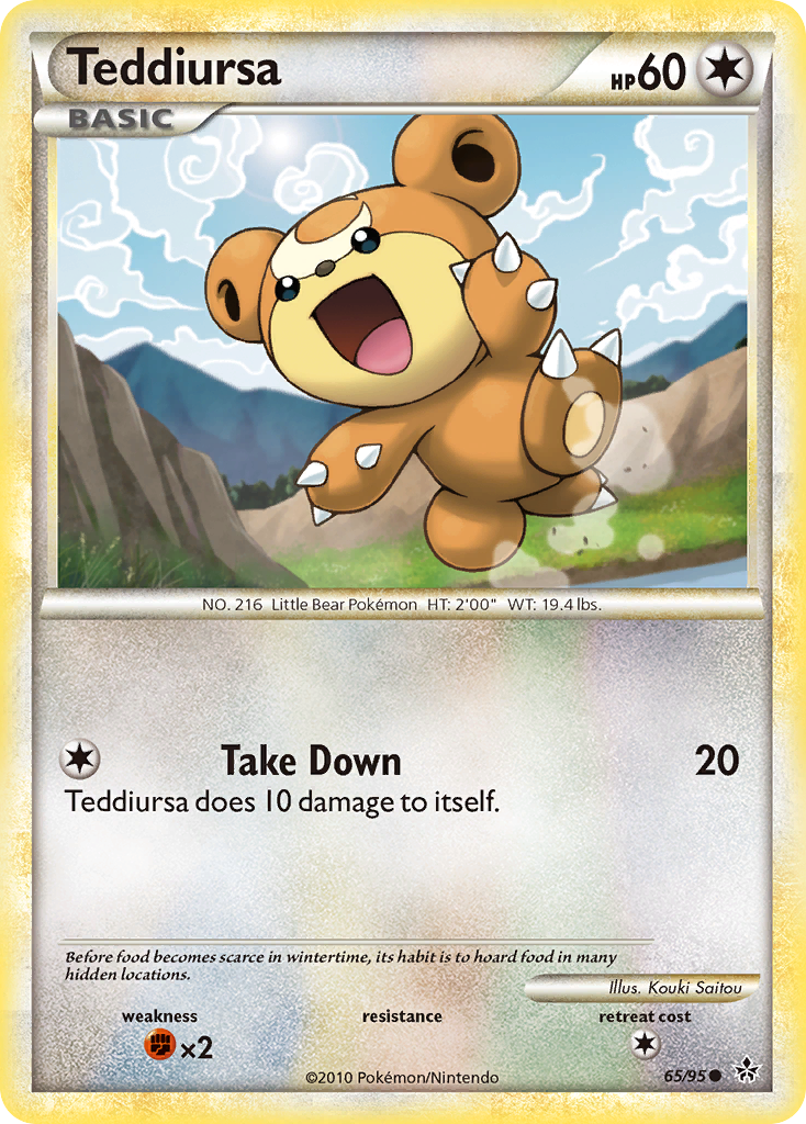 Teddiursa — Unleashed #65/95