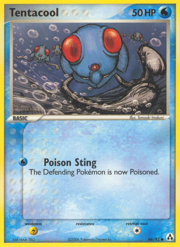 Tentacool — Legend Maker #66/92