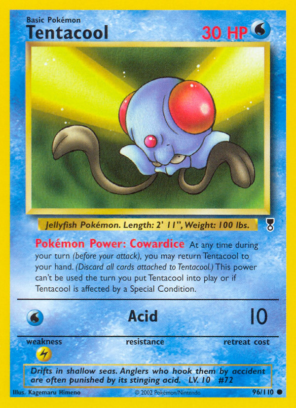 Tentacool — Legendary Collection #096/110