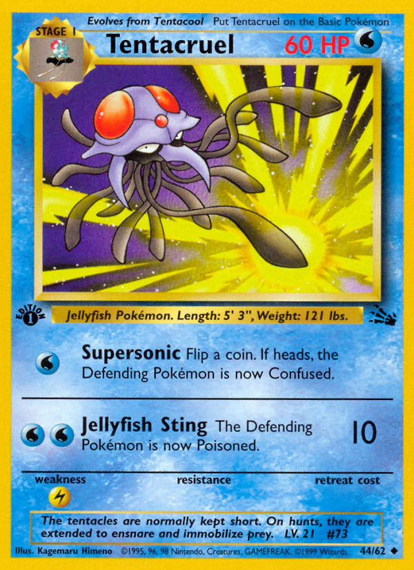 Tentacruel — Fossil #44/62
