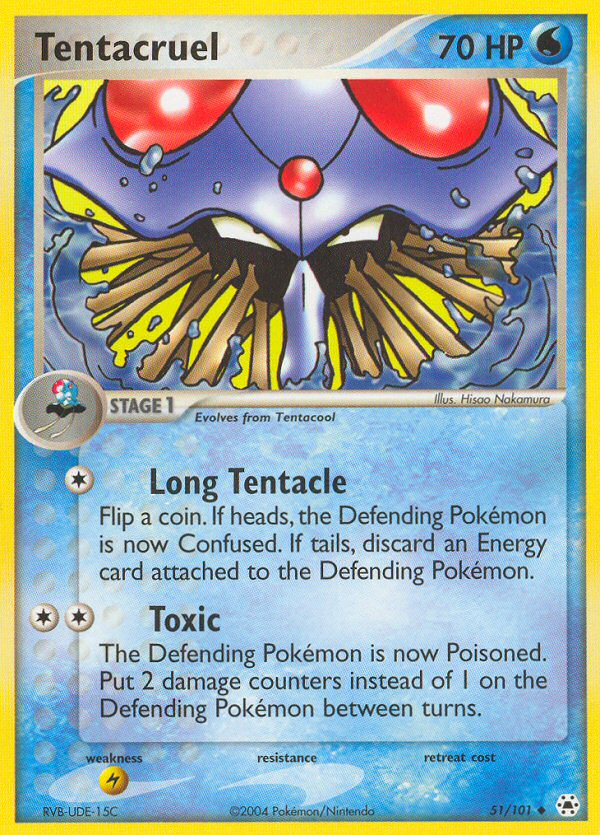 Tentacruel — Hidden Legends #51/101