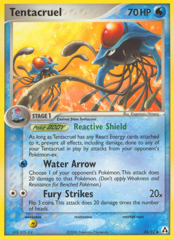Tentacruel — Legend Maker #45/92