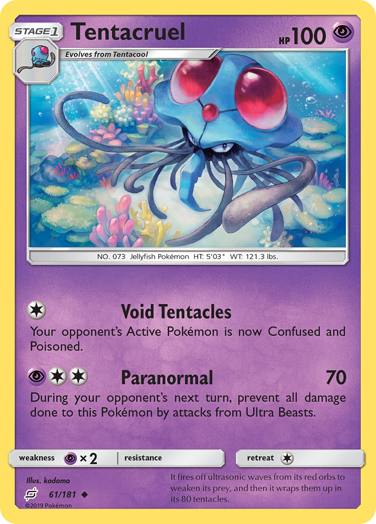 Tentacruel — SM - Team Up #61/181