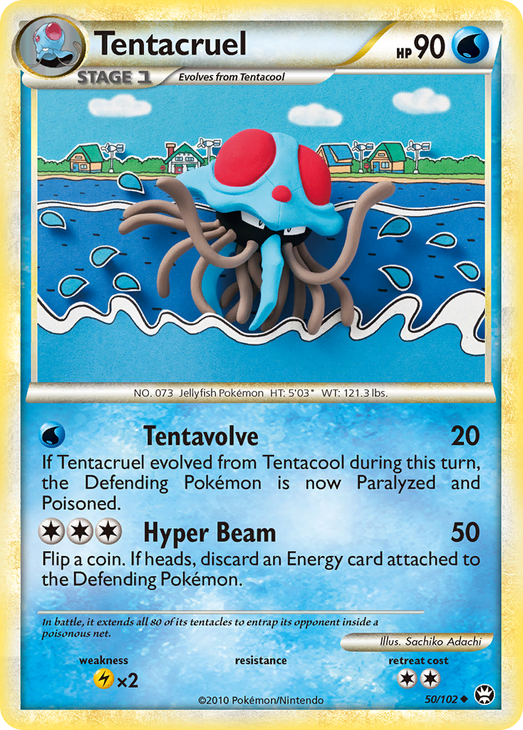 Tentacruel — Triumphant #50/102