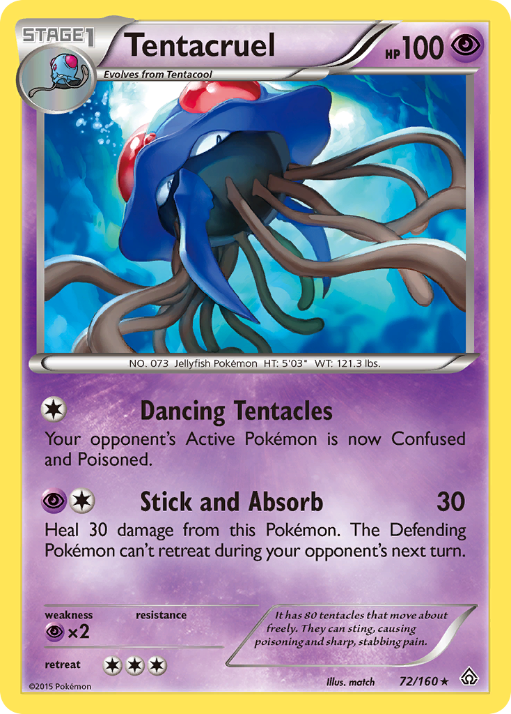 Tentacruel — XY - Primal Clash #72/160