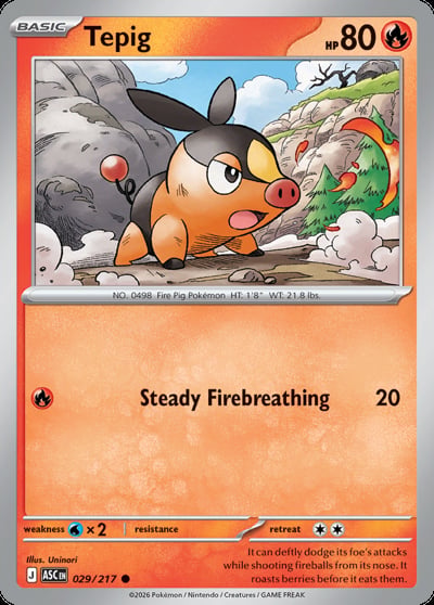 Tepig (Friend Ball)