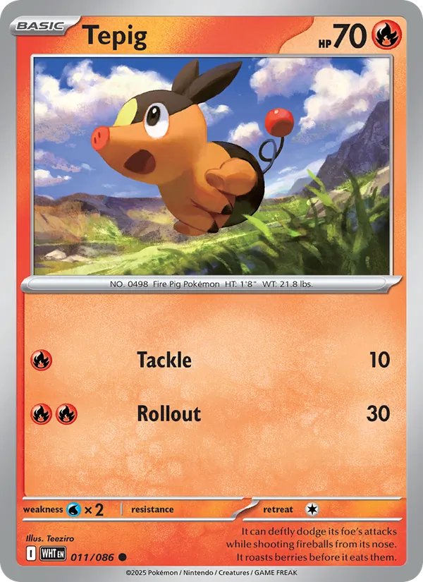 Tepig (Master Ball Pattern)