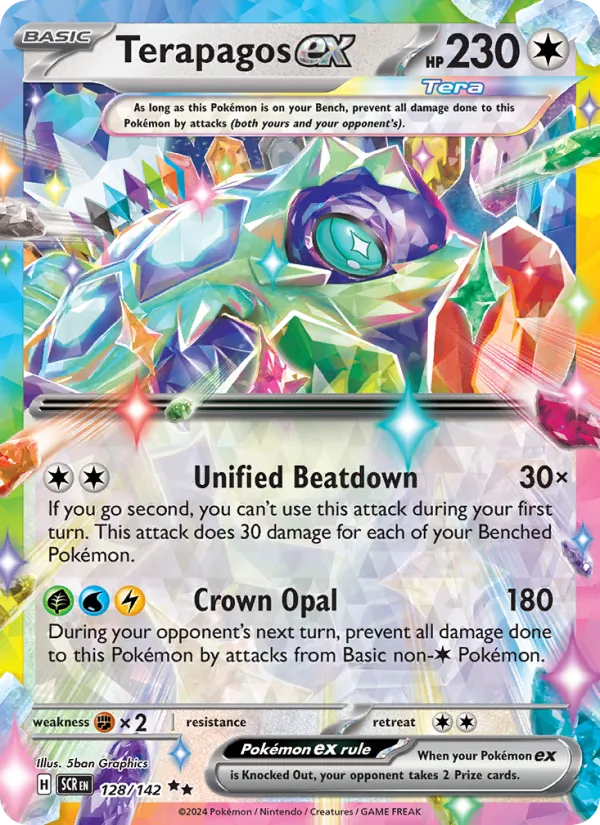 Terapagos ex — Jumbo Cards #128/142