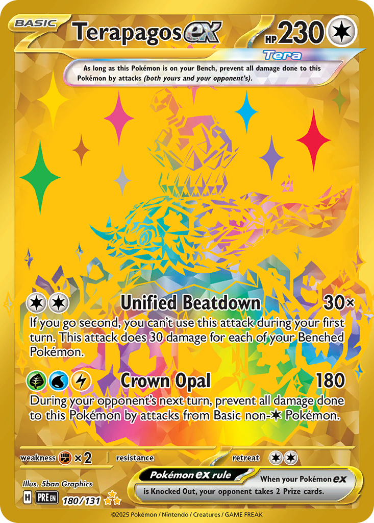 Terapagos ex — SV: Prismatic Evolutions #180/131