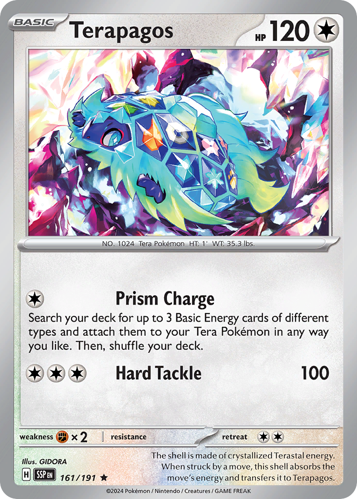 Terapagos — SV08: Surging Sparks #161/191