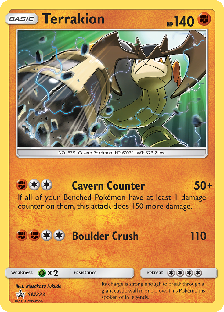 Terrakion — SM Promos #SM223