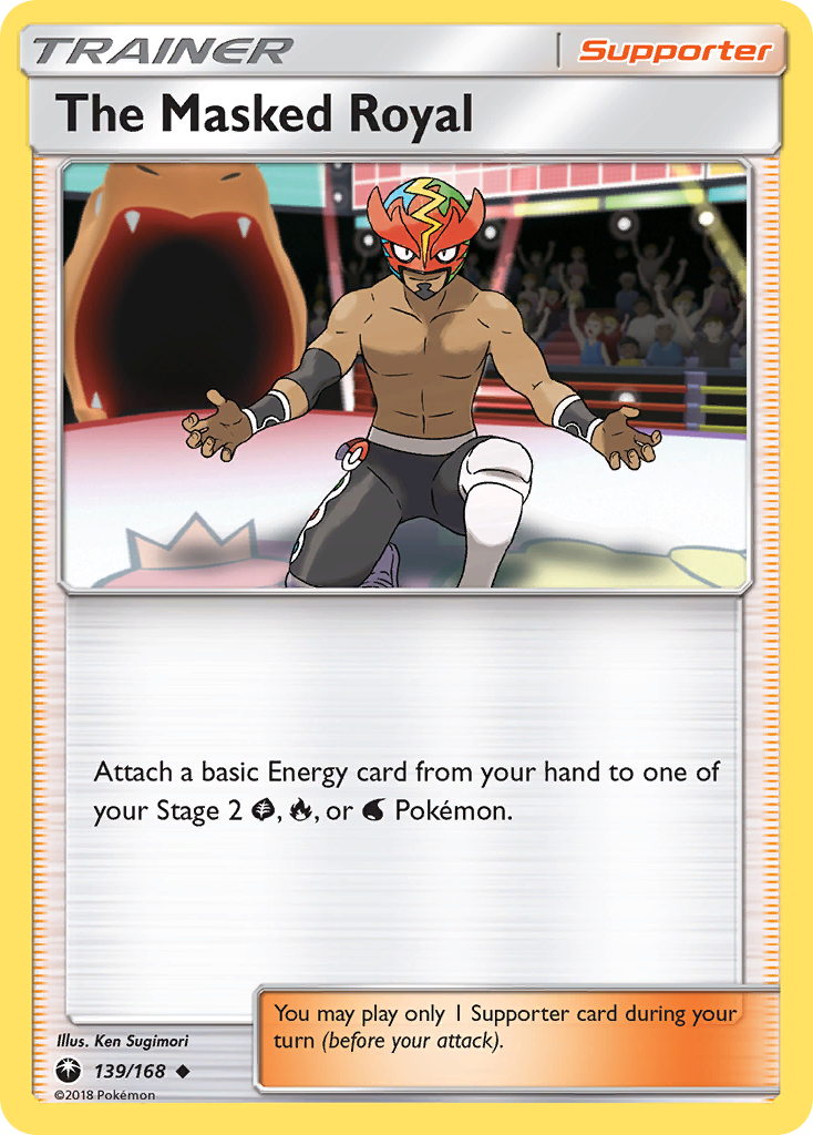 The Masked Royal — SM - Celestial Storm #139/168