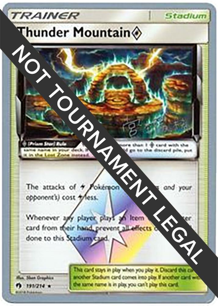Thunder Mountain Prism Star — World Championship Decks #191/214