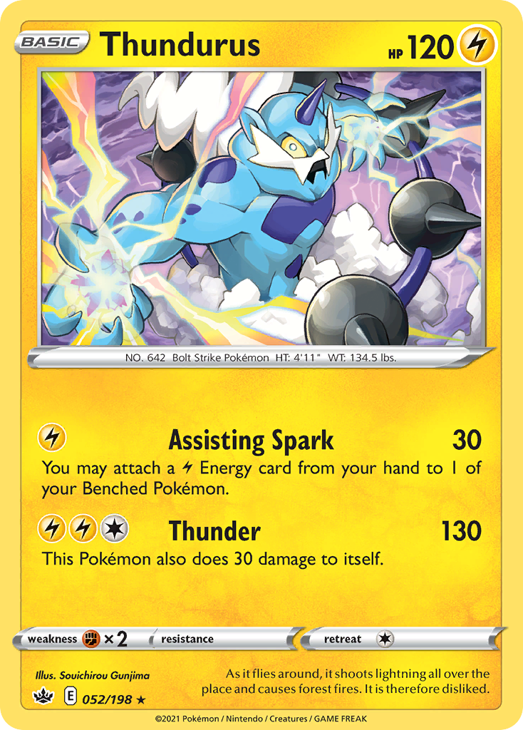 Thundurus — Deck Exclusives #052/198