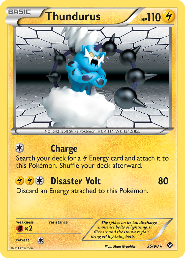 Thundurus — Emerging Powers #35/98