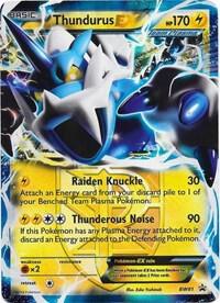 Thundurus EX (Team Plasma) — Black and White Promos #BW81