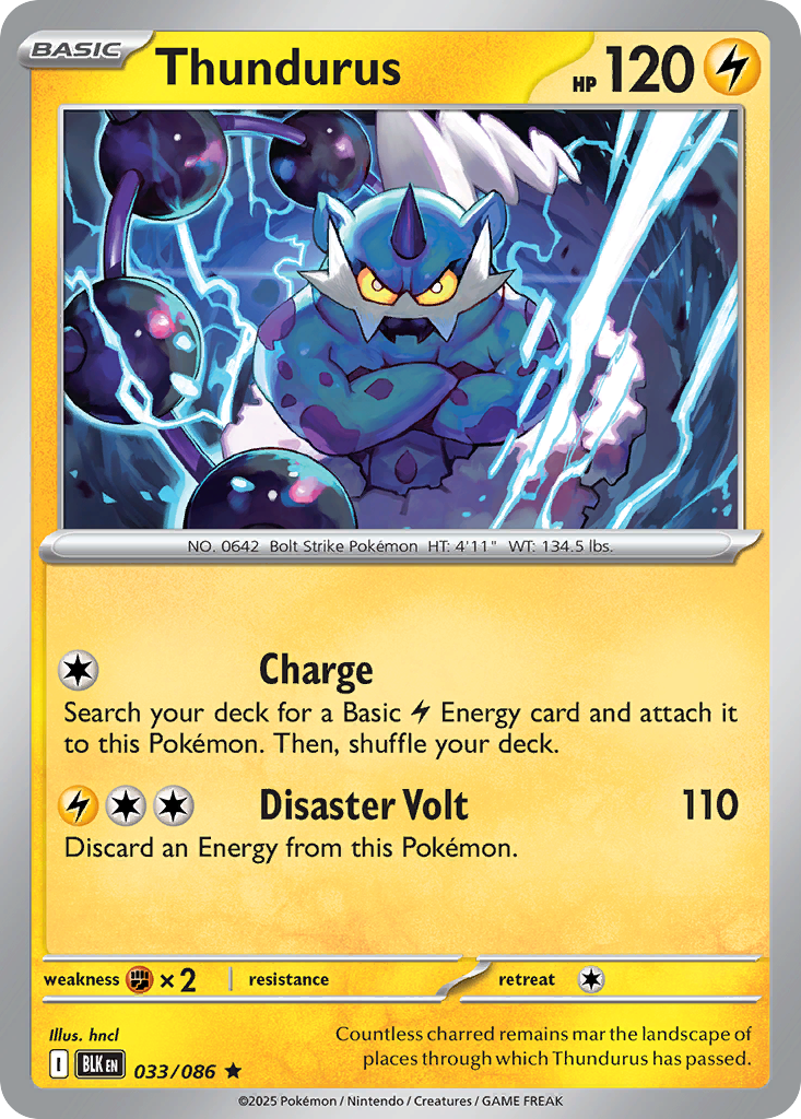 Thundurus (Poke Ball Pattern)