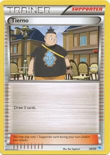 Tierno (29 — XY Trainer Kit: Pikachu Libre & Suicune #29/30