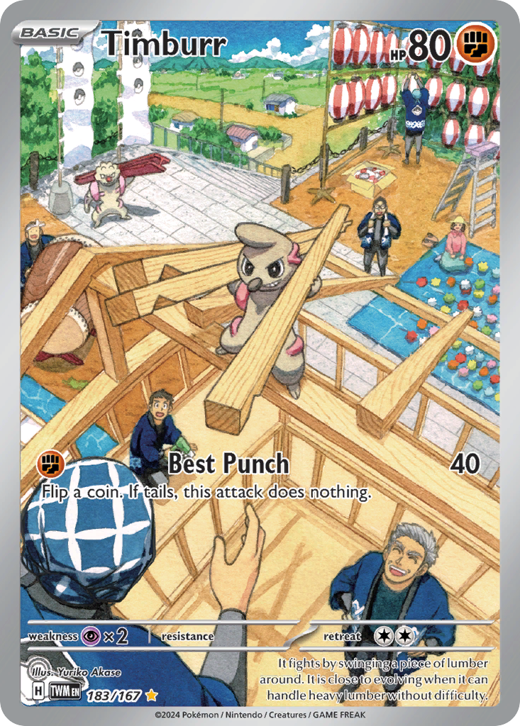 Timburr — SV06: Twilight Masquerade #183/167