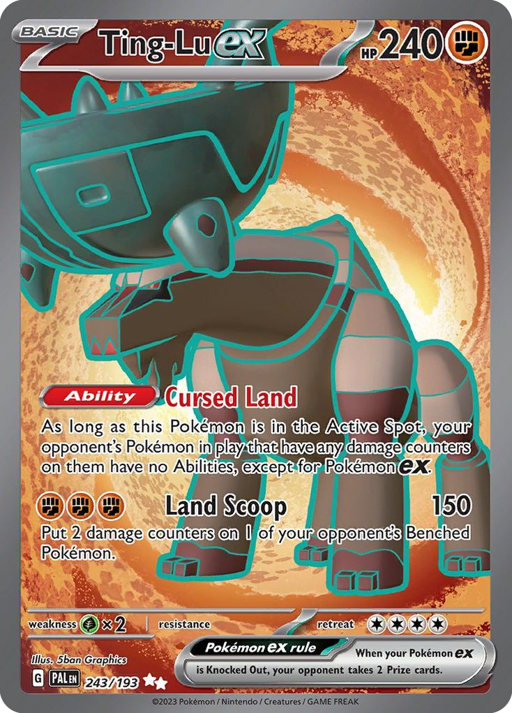 Ting-Lu ex — SV02: Paldea Evolved #243/193