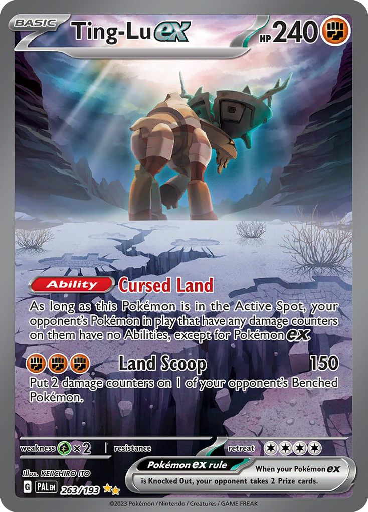 Ting-Lu ex — SV02: Paldea Evolved #263/193