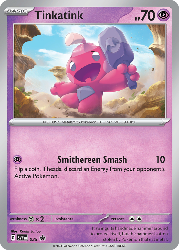 Tinkatink — SV: Scarlet & Violet Promo Cards #025