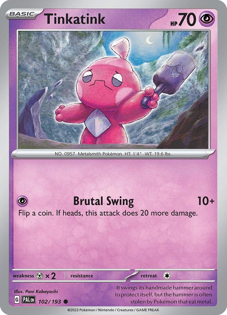 Tinkatink — SV02: Paldea Evolved #102/193