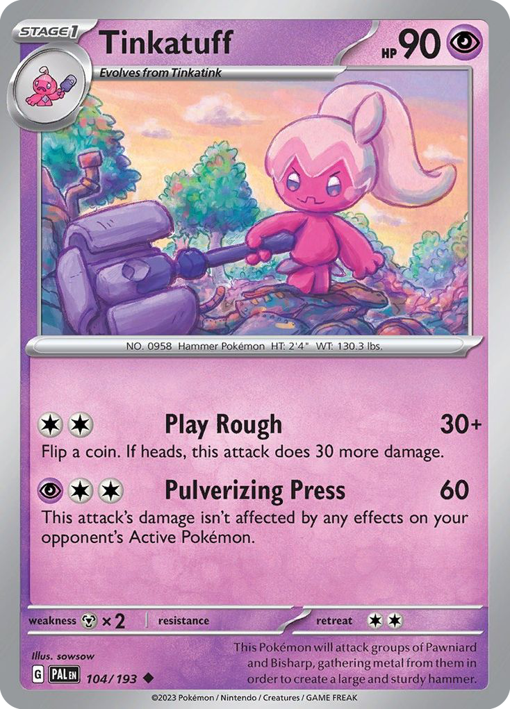 Tinkatuff — SV02: Paldea Evolved #104/193