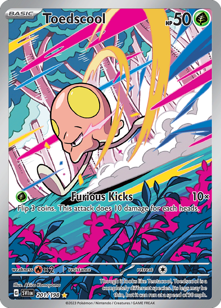 Toedscool — SV01: Scarlet & Violet Base Set #201/198