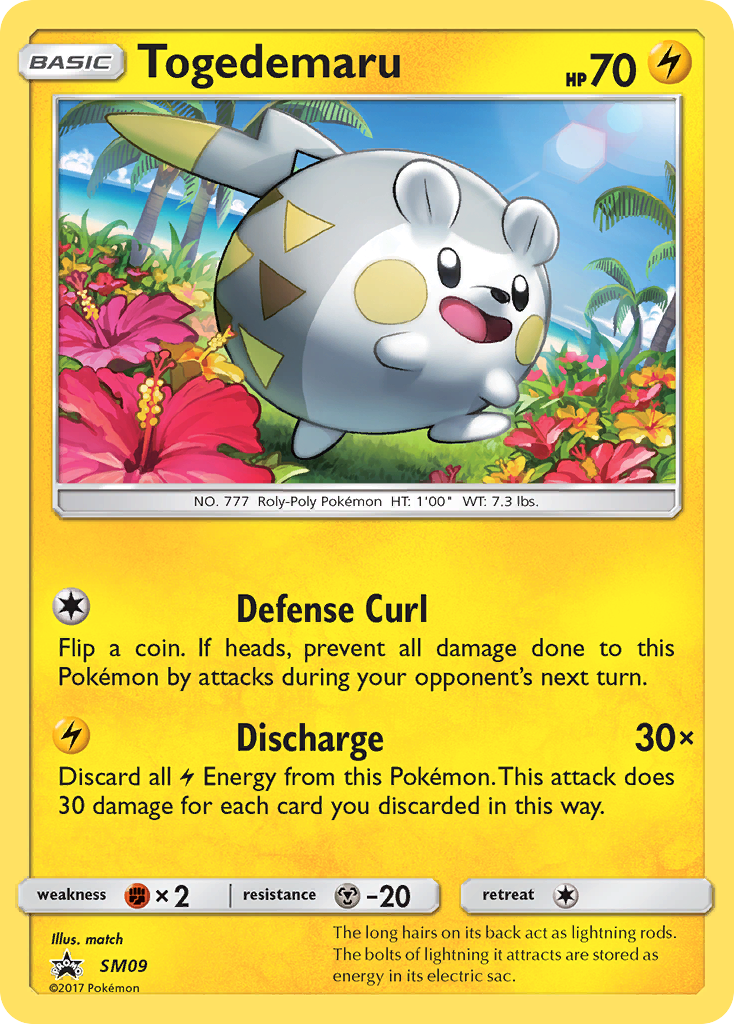 Togedemaru — SM Promos #SM09