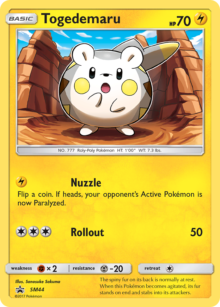 Togedemaru — SM Promos #SM44