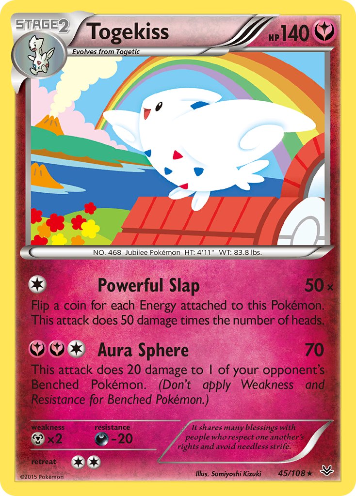 Togekiss (45) — XY - Roaring Skies #45/108