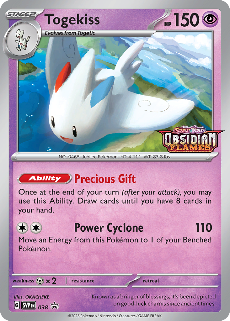 Togekiss — SV: Scarlet & Violet Promo Cards #038