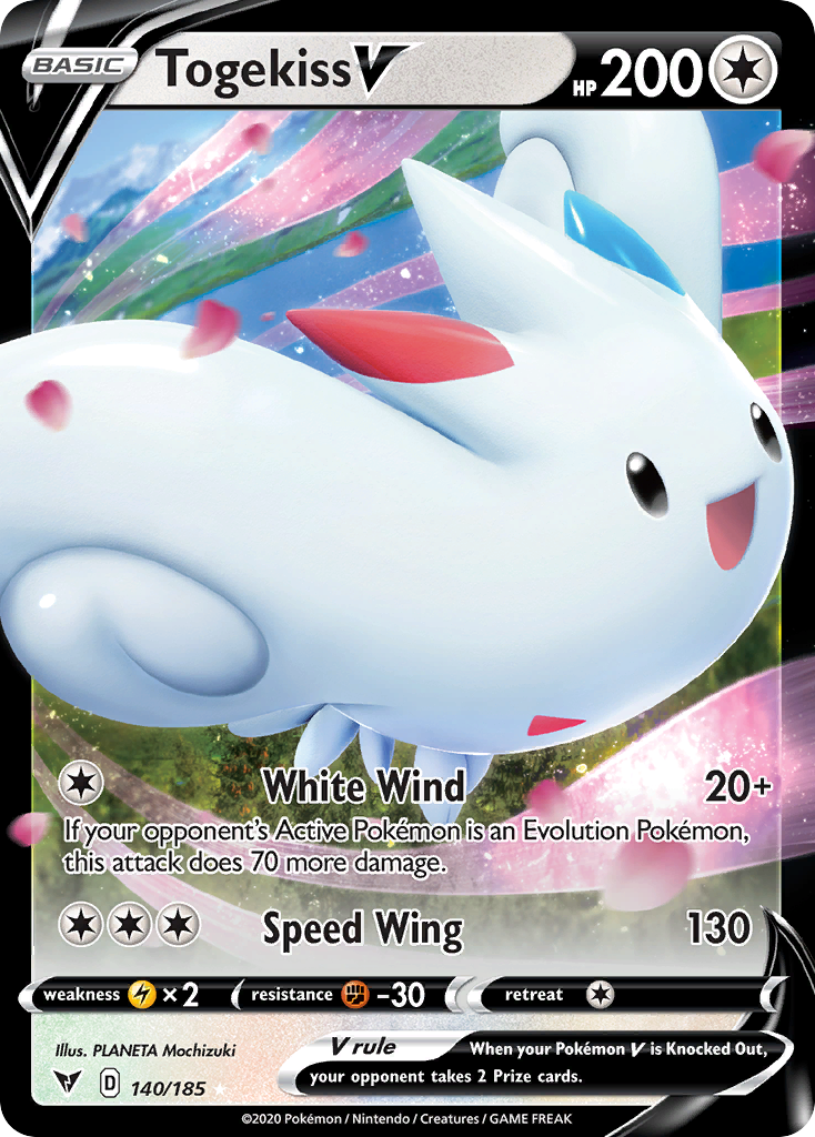 Togekiss V — Prize Pack Series Cards #140/185
