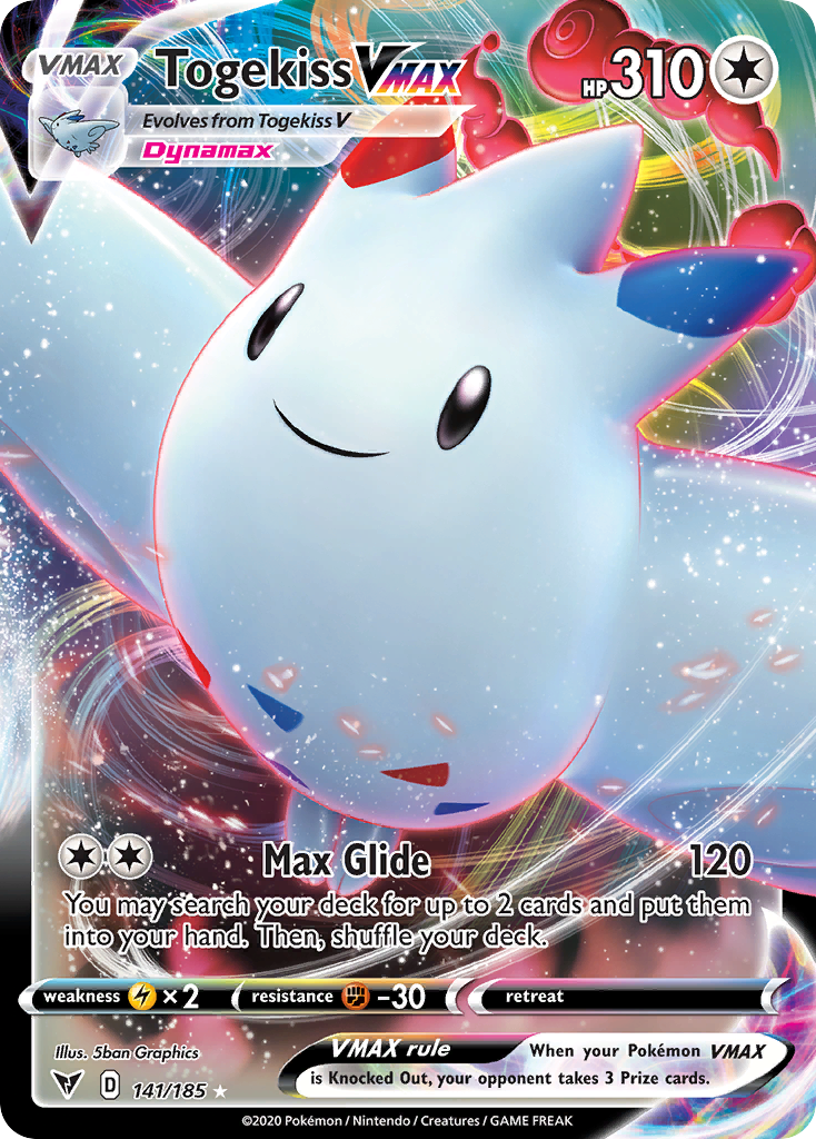 Togekiss VMAX — SWSH04: Vivid Voltage #141/185