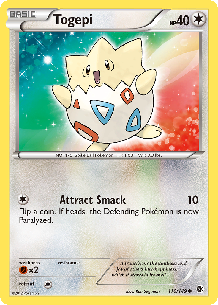 Togepi — Boundaries Crossed #110/149