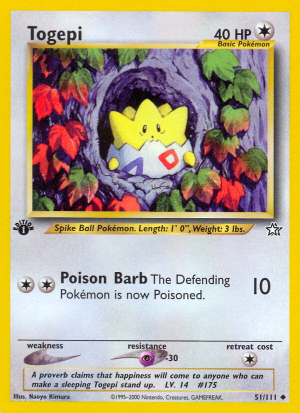 Togepi — Neo Genesis #051/111