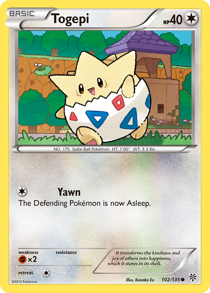 Togepi — Plasma Storm #102/135