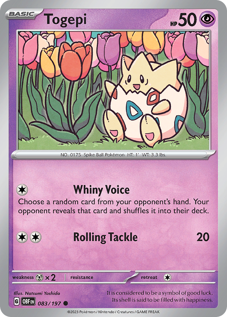 Togepi — SV03: Obsidian Flames #083/197